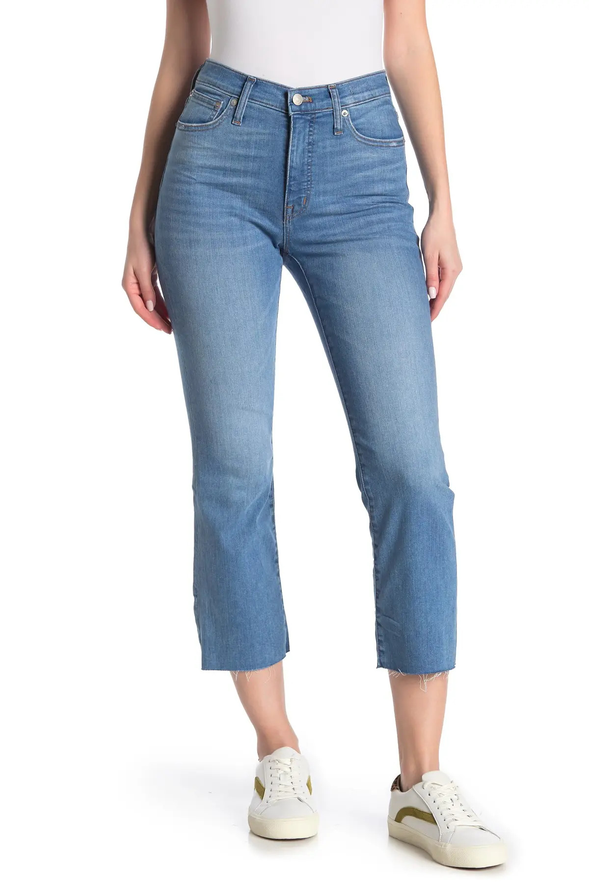Madewell | Cali Demi Bootcut Raw Crop Jeans | Nordstrom Rack | Nordstrom Rack