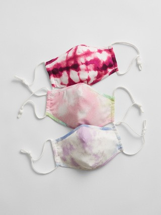 Kids Contour Mask with Filter Pocket (3-Pack) | Gap (US)