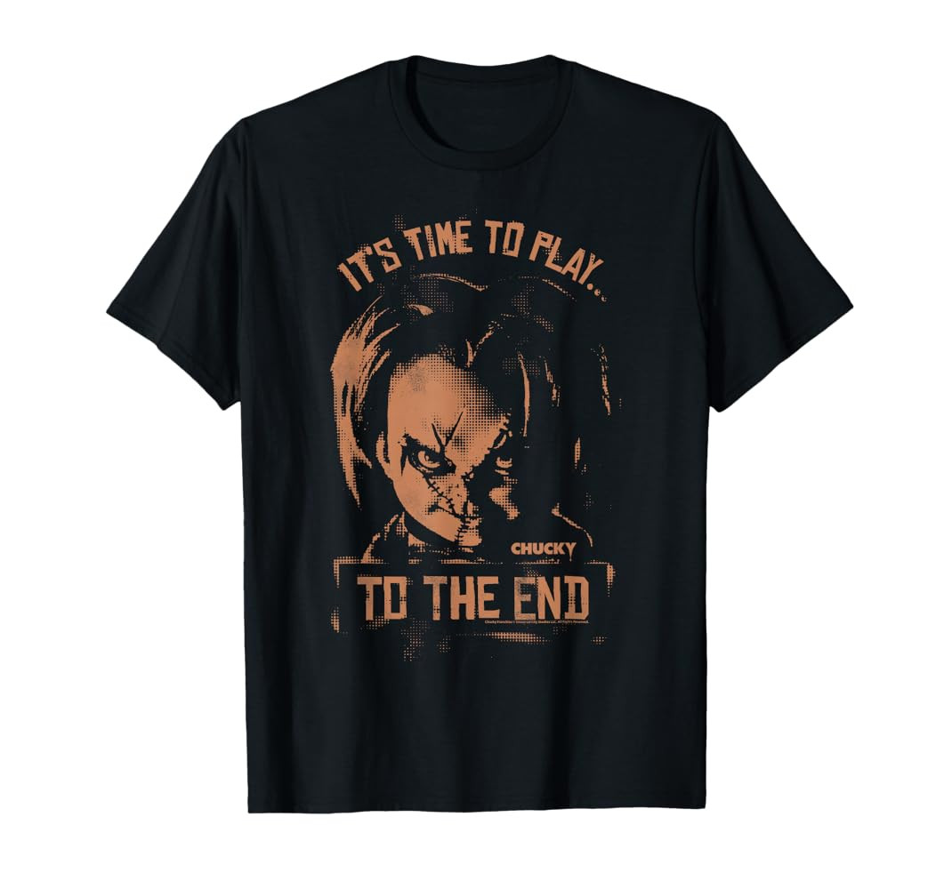 Chucky It’s Time To Play To The End T-Shirt | Amazon (US)