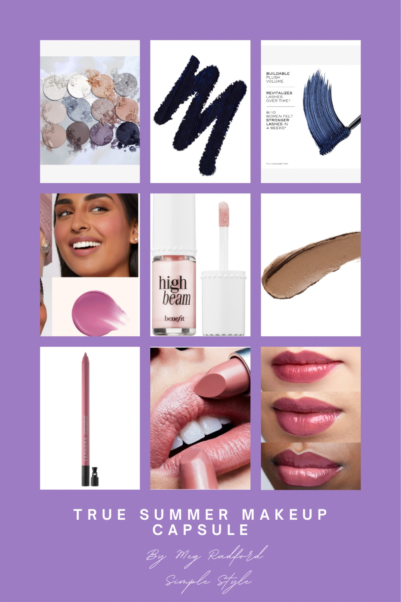 True Summer makeup capsule! Also suitable for Cool Summers, Dark Summers and Sweet Pea Summers. 

#LTKbeauty #LTKfindsunder50