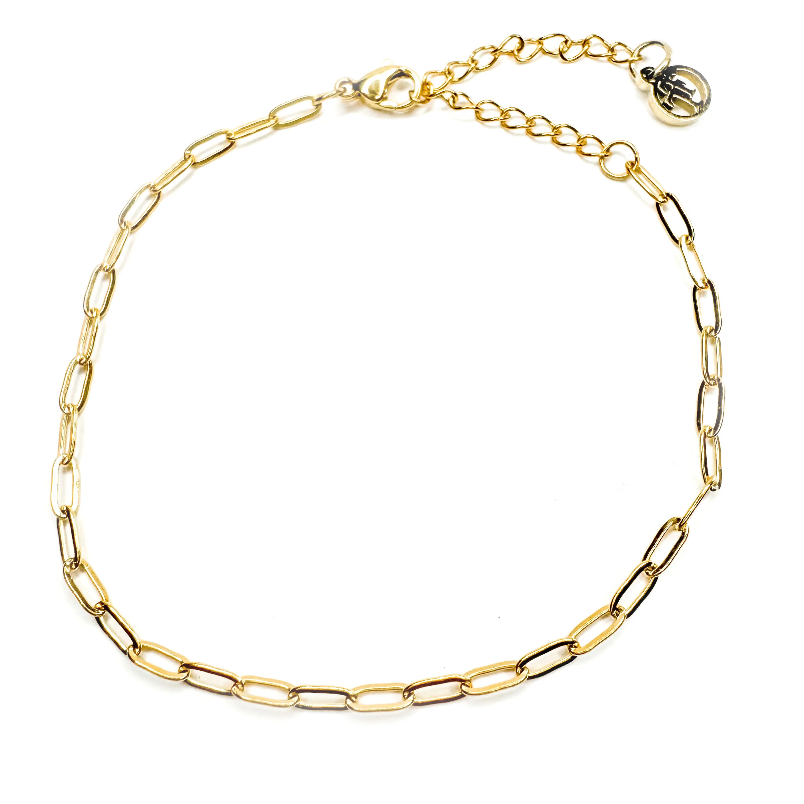 Dainty Paperclip Chain Bracelet | Tisha Trapp Jewelry