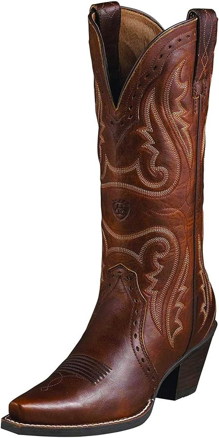 Ariat Women's Heritage Western X Toe | Amazon (US)