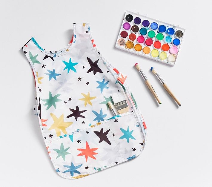 Star Art Smock | Pottery Barn Kids