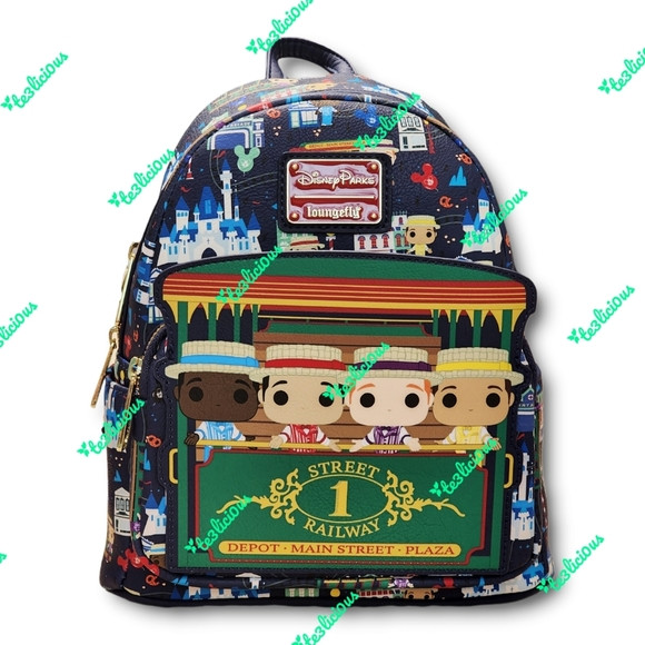 DISNEY PARKS DAPPER DANS LOUNGEFLY BACKPACK | Poshmark