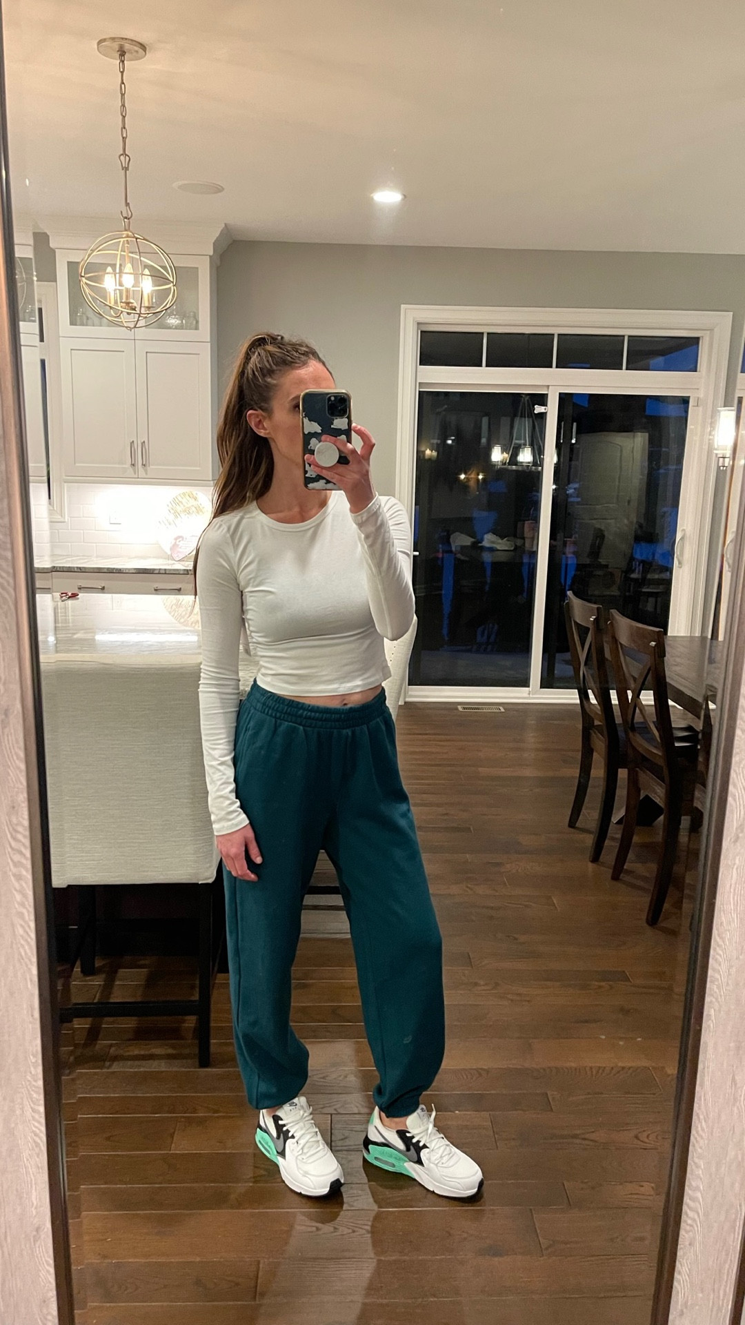 Comfy joggers and a long sleeve crop top tee with Nike Air Max Excees! My sweatpants are on sale from Old Navy and come in several different colors!



Lounge wear, athletic, athleisure outfits, comfy, workout , fitness, cozy style, every day looks, sale alert, active looks




#LTKmomlife #LTKActive #LTKSpringSale