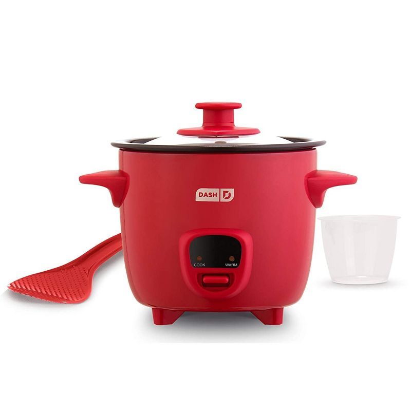 Dash Mini 16 Ounce Rice Cooker in Red with Keep Warm Setting | Target