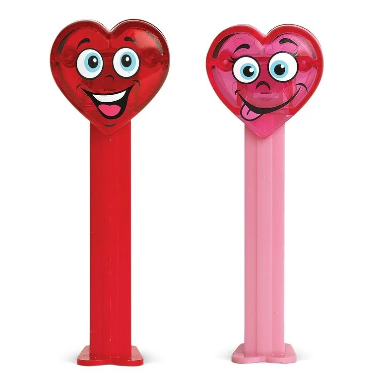 PEZ Valentine's Day Crystal Heart Dispensers Twin Pack | Walmart (US)