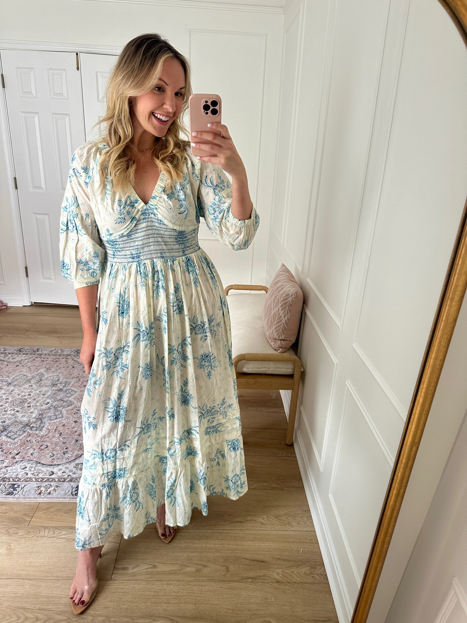 Spring occasion dress - floral maxi dress - vacation outfit - family photos outfit - wearing a med 

#LTKFindsUnder50 #LTKMidsize #LTKStyleTip