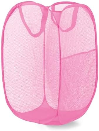 Pop Up Laundry Hamper, Mesh Laundry Basket Collapsible, Foldable Hamper for Travel and Storage (P... | Amazon (US)