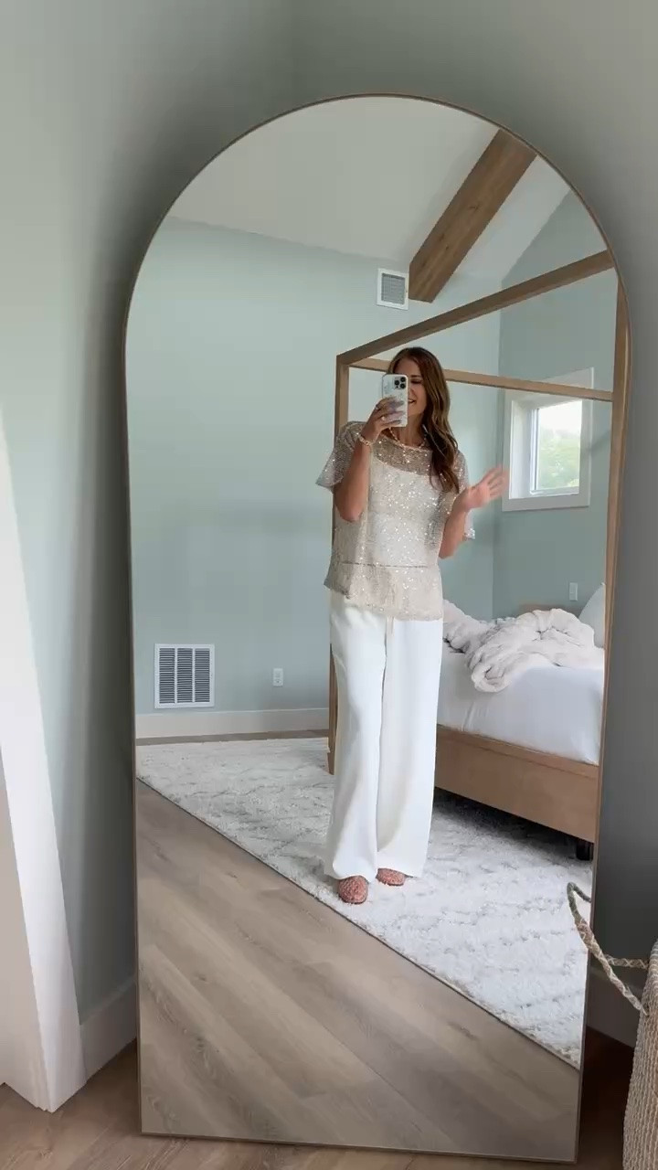 This sparkly matching set is made for a night out. The allover sequins make a statement, while the matching top and skirt keep the outfit simple to style.

sequin matching set, sparkly outfit, night out outfit, sequin top, sequin skirt, party outfit, date night outfit, fall event outfit, tall girl style, matching set, stangandco

#LTKootd #LTKSeasonal #LTKTall