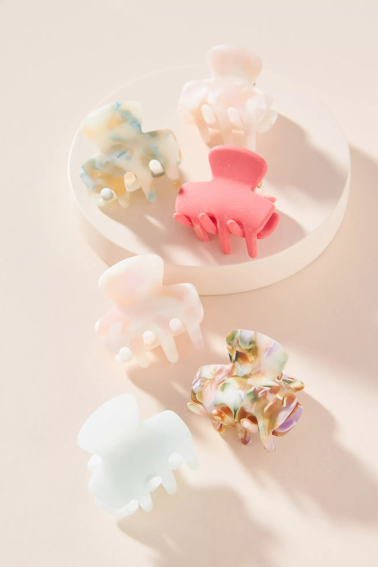 Speckled Mini Hair Clip Set | Anthropologie (US)