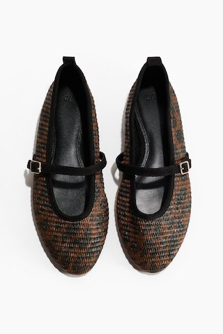 H & M - Straw Mary Janes - Beige | H&M (US + CA)