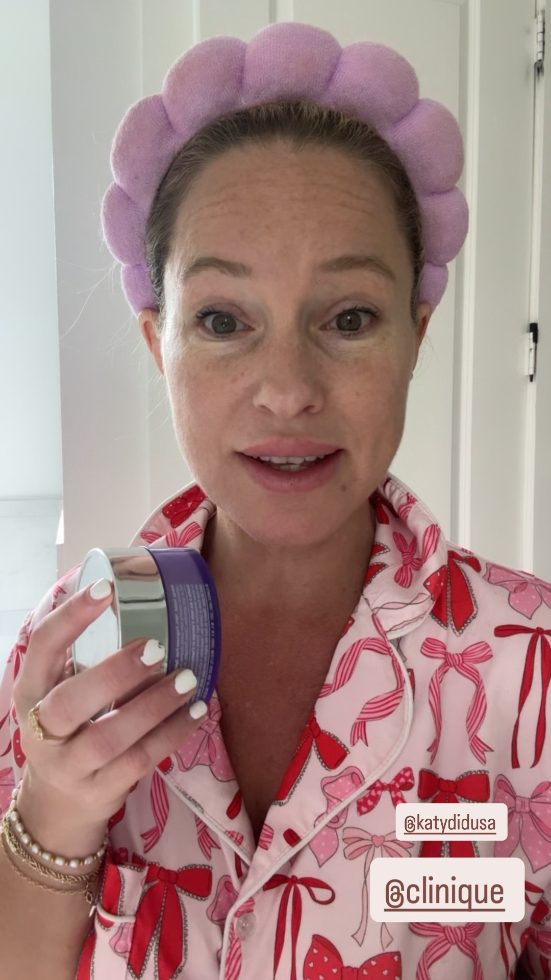 This Clinique take the day off is amazing. I’ve used it for so long now it’s my favorite also gotta love these. Katydid pajamas. @Katydid 

#LTKselfcare #LTKgrwm #LTKmorningroutine