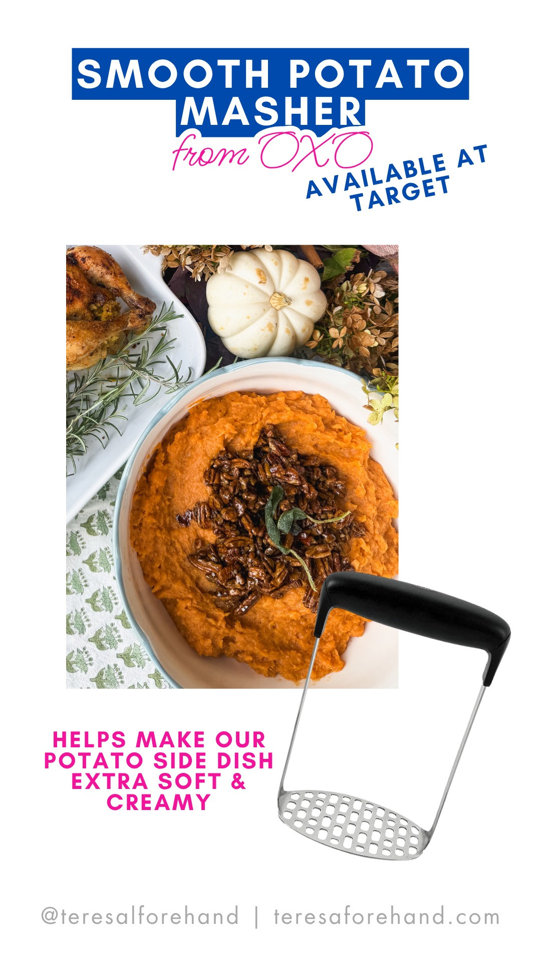 Make your potatoes extra soft and creamy with this masher! 

#ad 

 

#LTKSeasonal #LTKHoliday