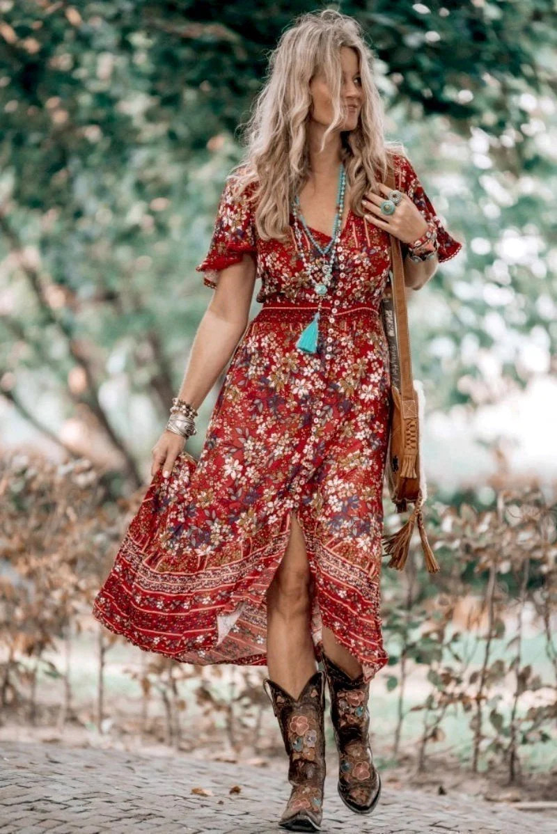 Shop Our Exclusive London Maxi Dress | saltycrush.com | Salty Crush