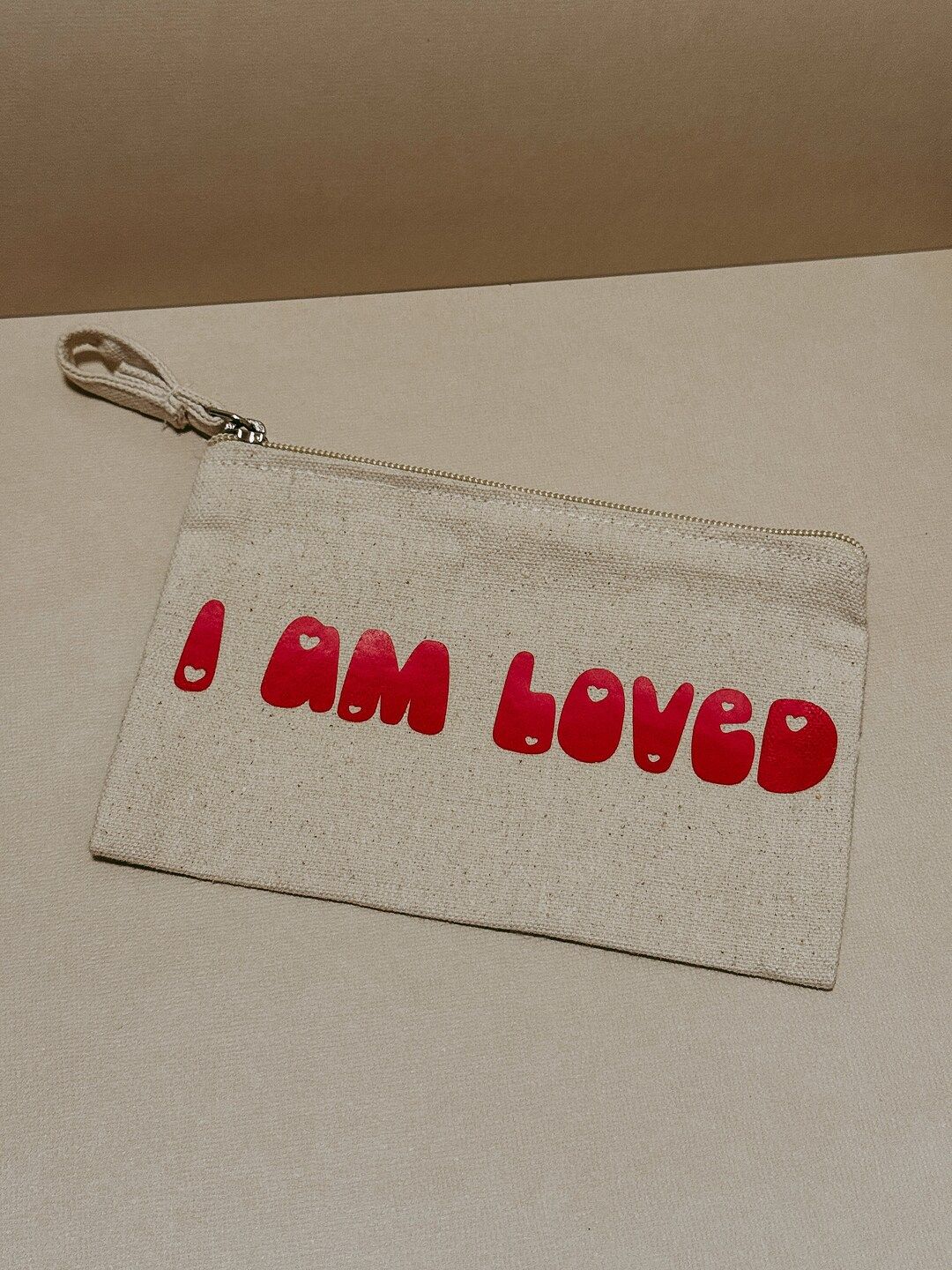 I Am Loved Mini Zipper Bag - Etsy | Etsy (US)