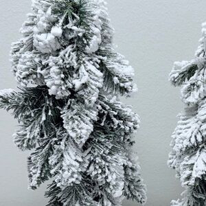 New! Set of 2 Flocked Trees, 13” tall, Target Bullseye Playground Holiday 2025 | Poshmark