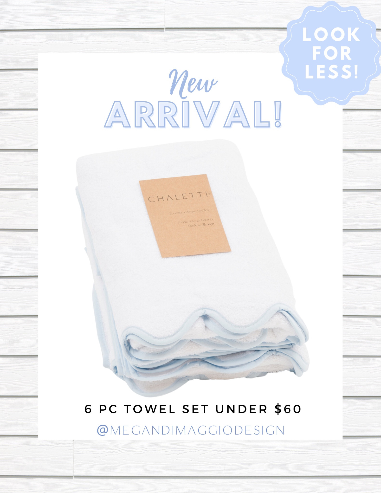 Weenie scalloped towel set look for WAY less!! Snag this 6 piece set for under $60 available online now!! 🙌🏻🏃🏼‍♀️😍

#LTKFindsUnder100 #LTKHome #LTKSaleAlert