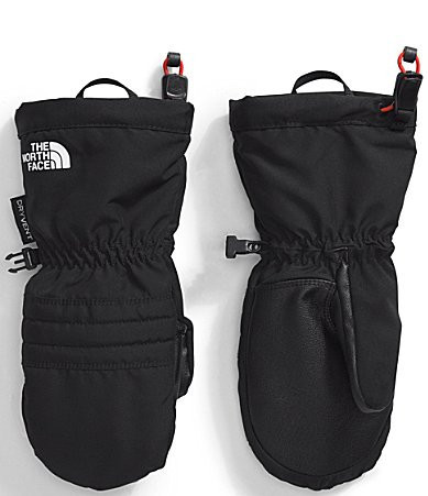 The North Face LittleBig Boys Montana Black Ski Mitts - S | Dillard's