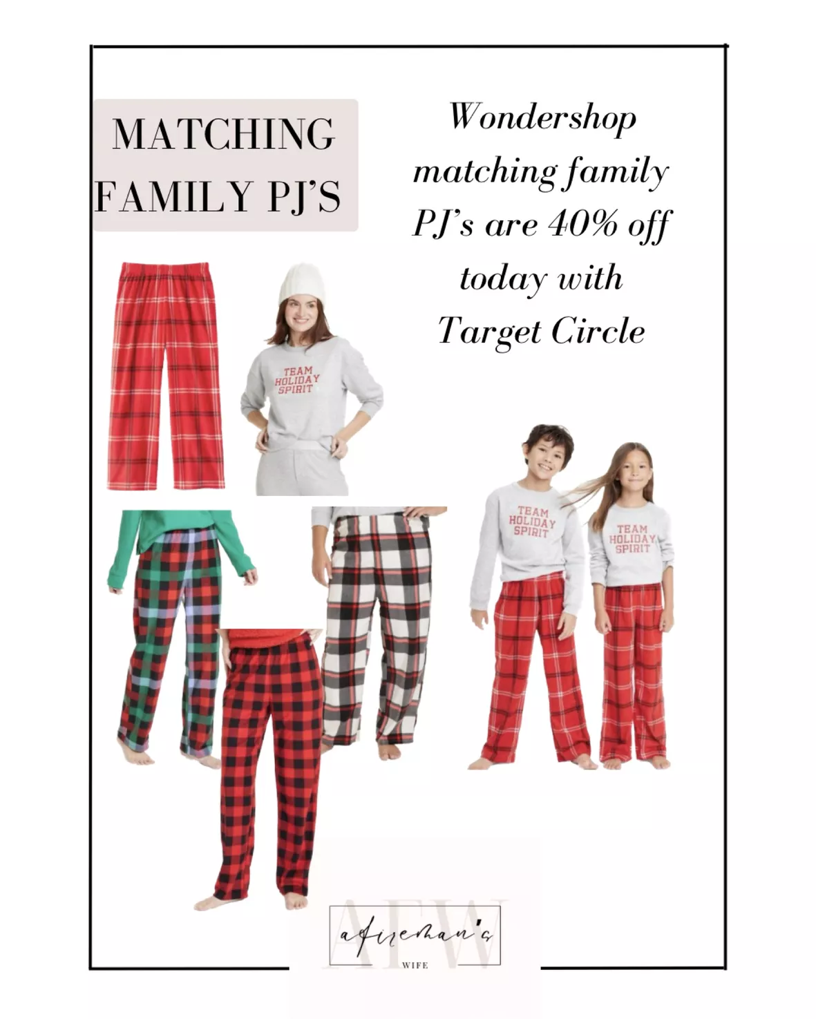 Kids' Plaid Matching Family Pajama … curated on LTK