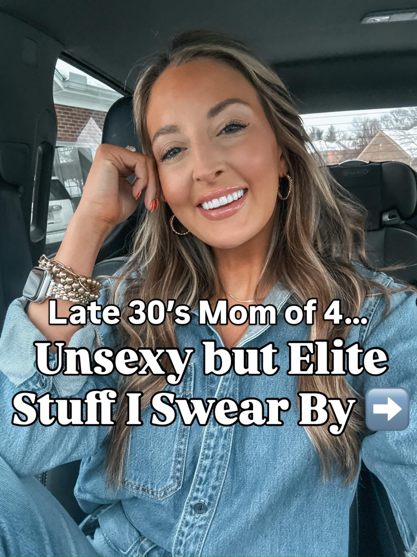 

Rounding up some of my tried and true must haves as a busy mom of 4. Concealer and foundation that hydrates and doesn’t settle into fine lines & pores. Skincare that works. Activewear I actually workout in and more! #mommusthaves