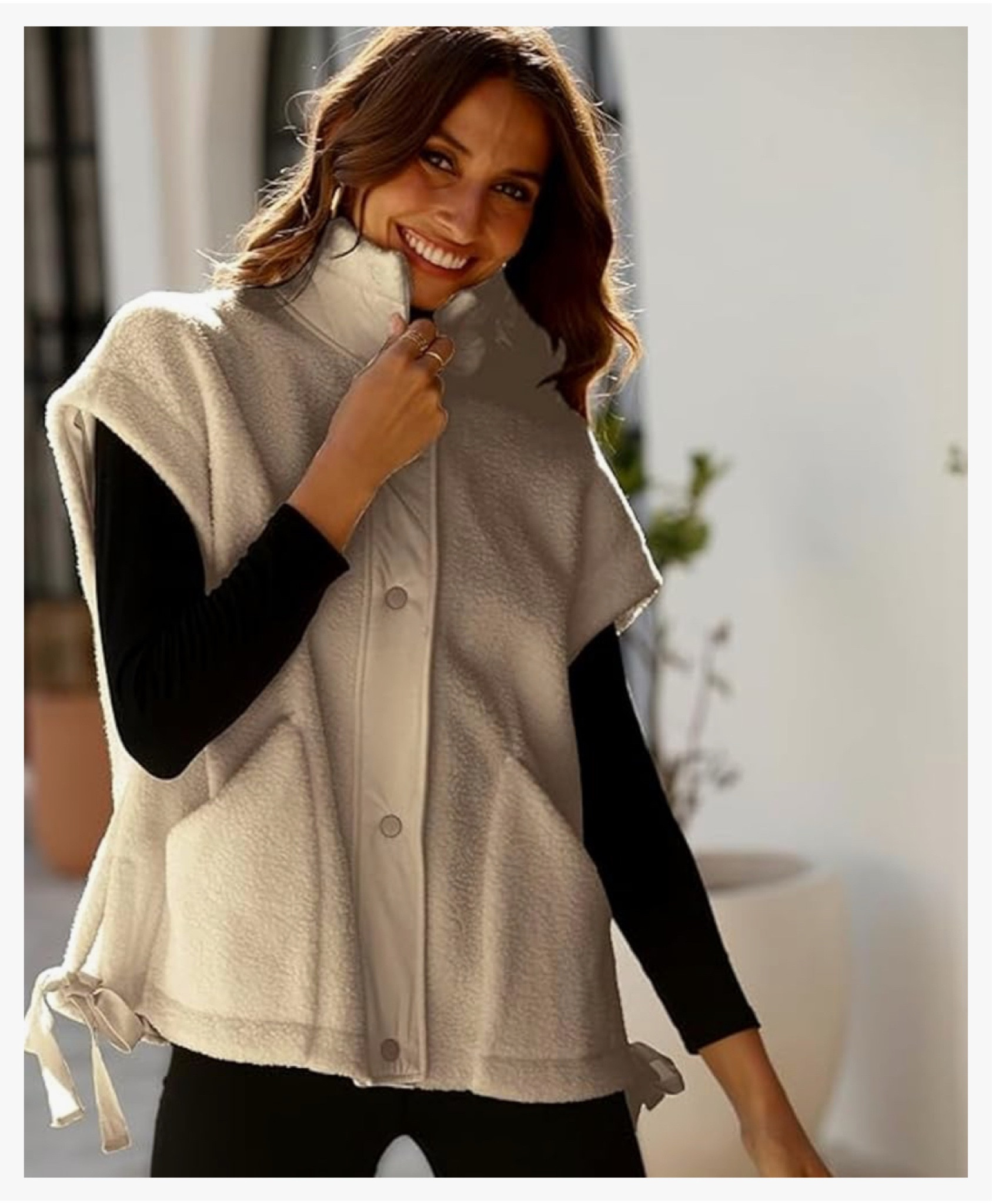 Fuzzy boucle fleece vest! 



#LTKSaleAlert #LTKStyleTip #LTKFindsUnder50