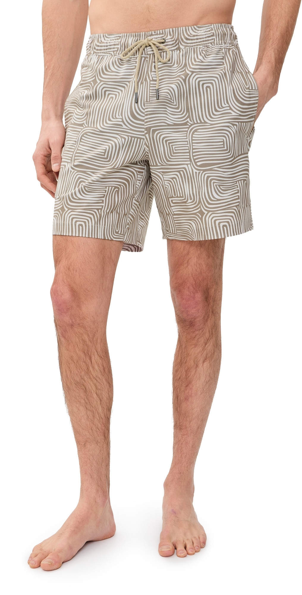 Fair Harbor The Bayberry Swim Trunks 7 Wavy Sands L | Shopbop