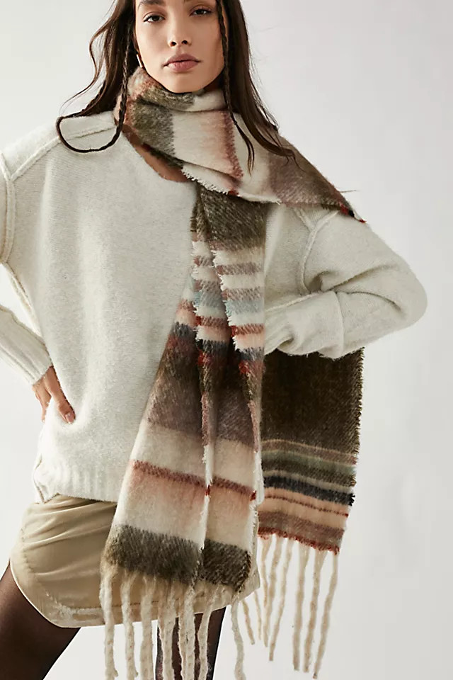 Skye Stripe Fringe Scarf | Free People (Global - UK&FR Excluded)