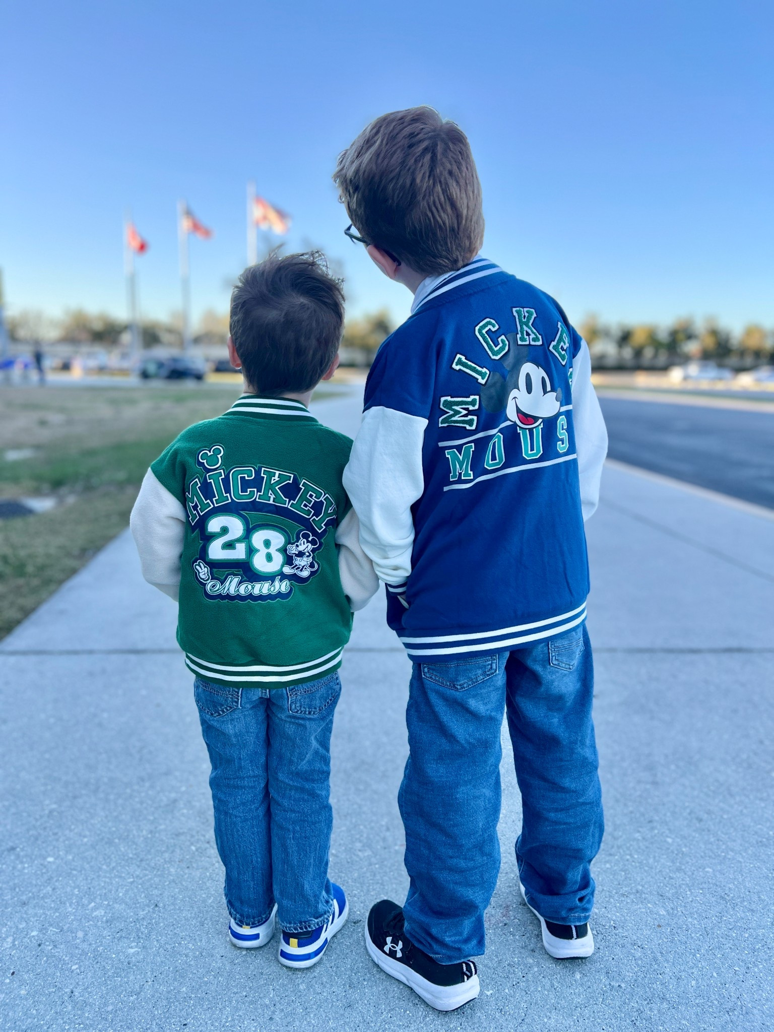 Mickey boy jacket. Bomber jacket. Letter jacket. Toddler boy Disney park outfit. Winter outerwear for kids. Big boy Disney park outfit. Disney world very merry Christmas party. Disney on ice jacket for boys. 

#LTKU #LTKFindsUnder50 #LTKKids