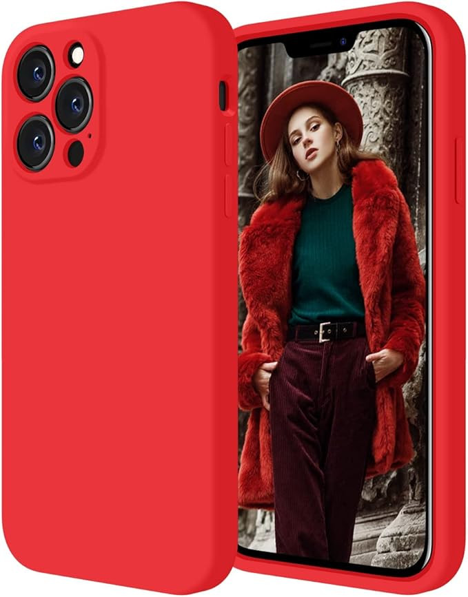 Cordking Designed for iPhone 13 Pro Max Case, Silicone Full Cover [Enhanced Camera Protection] Sh... | Amazon (US)