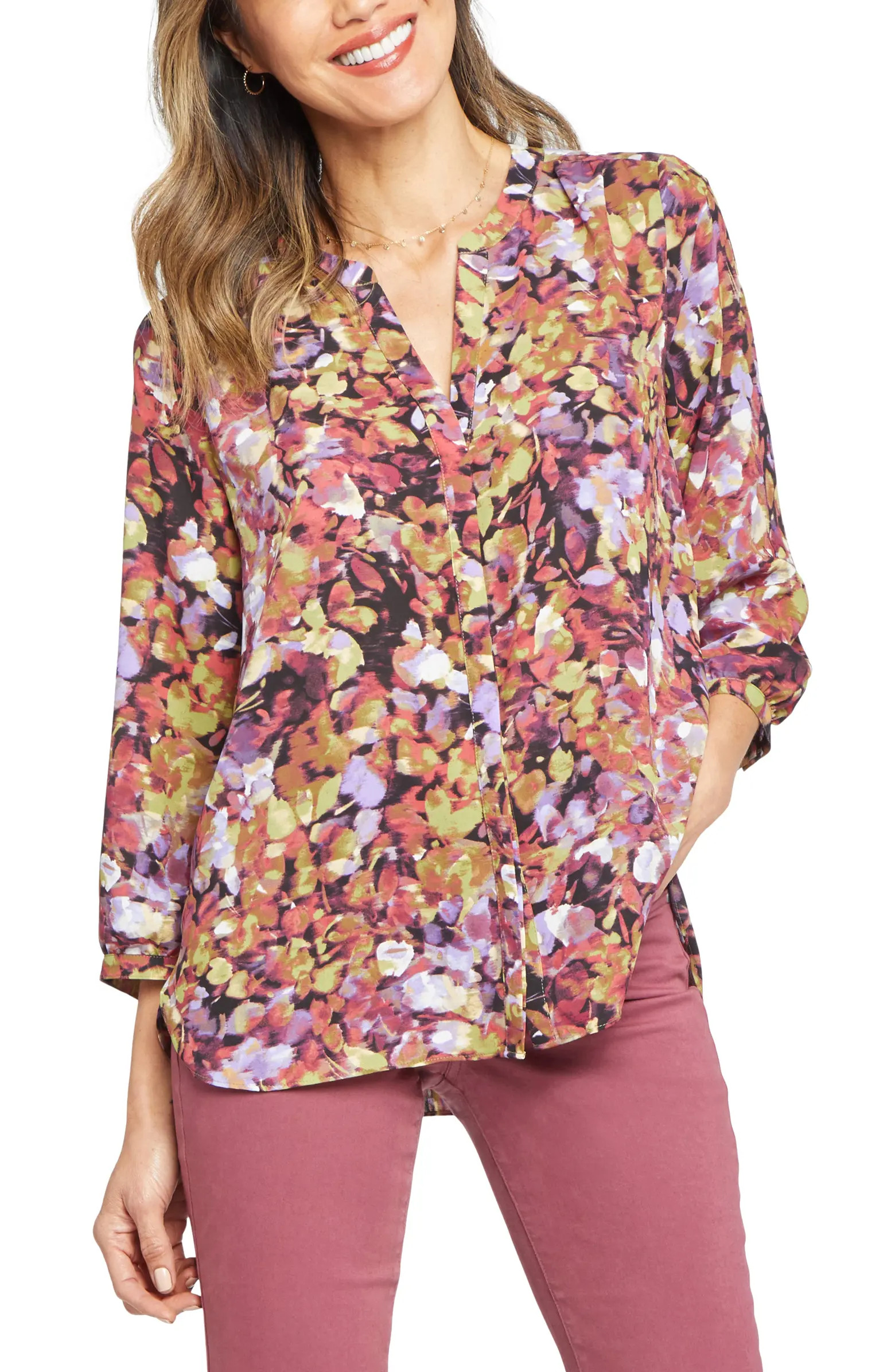 High/Low Crepe Blouse | Nordstrom