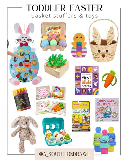 Toddler Easter basket stuffers and toys 

#LTKbaby #LTKkids #LTKSeasonal