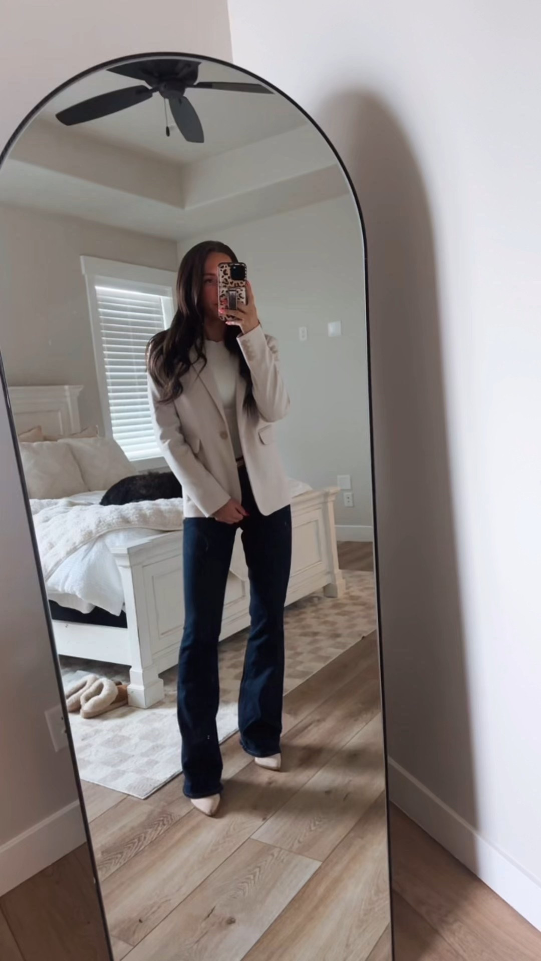 Slowly learning how to dress! Send me all your advice! 

@abercrombie -XXS in the blazer & 24L In the jeans! 

#LTKootd #LTKgrwm #LTKmorningroutine