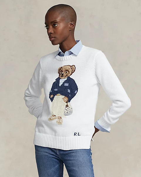 Polo Bear Cotton-Blend Jumper | Ralph Lauren (UK)
