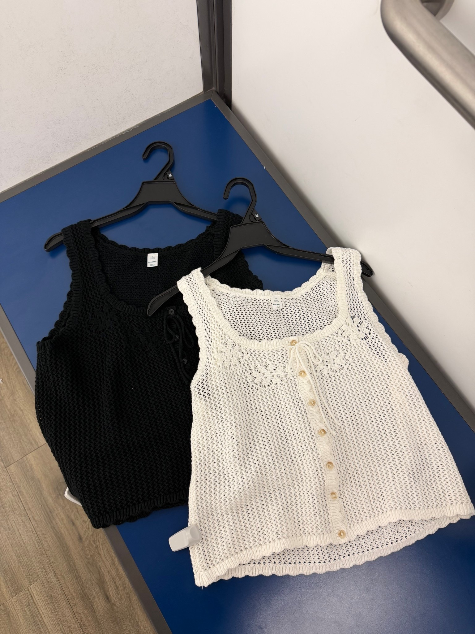 Gorgeous Cotten crochet tops at old navy! Saw these hanging in store & knew I needed them! So lightweight and just simply gorgeous. Great quality & comes in brown and a purple/blue too! #oldnavyfinds 

#LTKmomlife #LTKSaleAlert #LTKMidsize