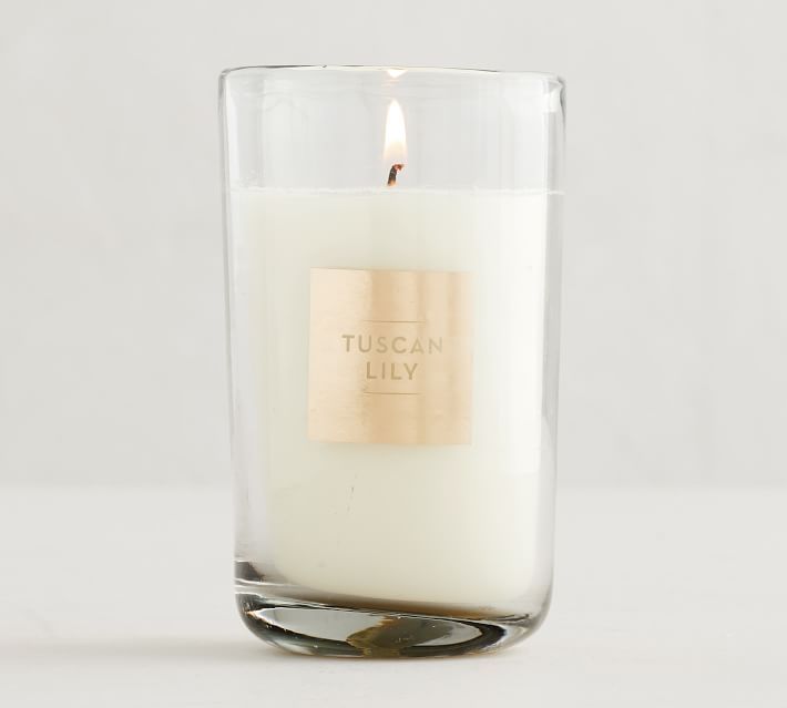 Tuscan Lily Scent Scented Candle | Pottery Barn (US)
