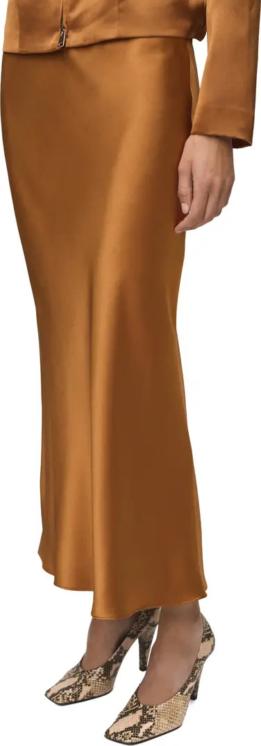 Mia Satin Midi Skirt | Nordstrom