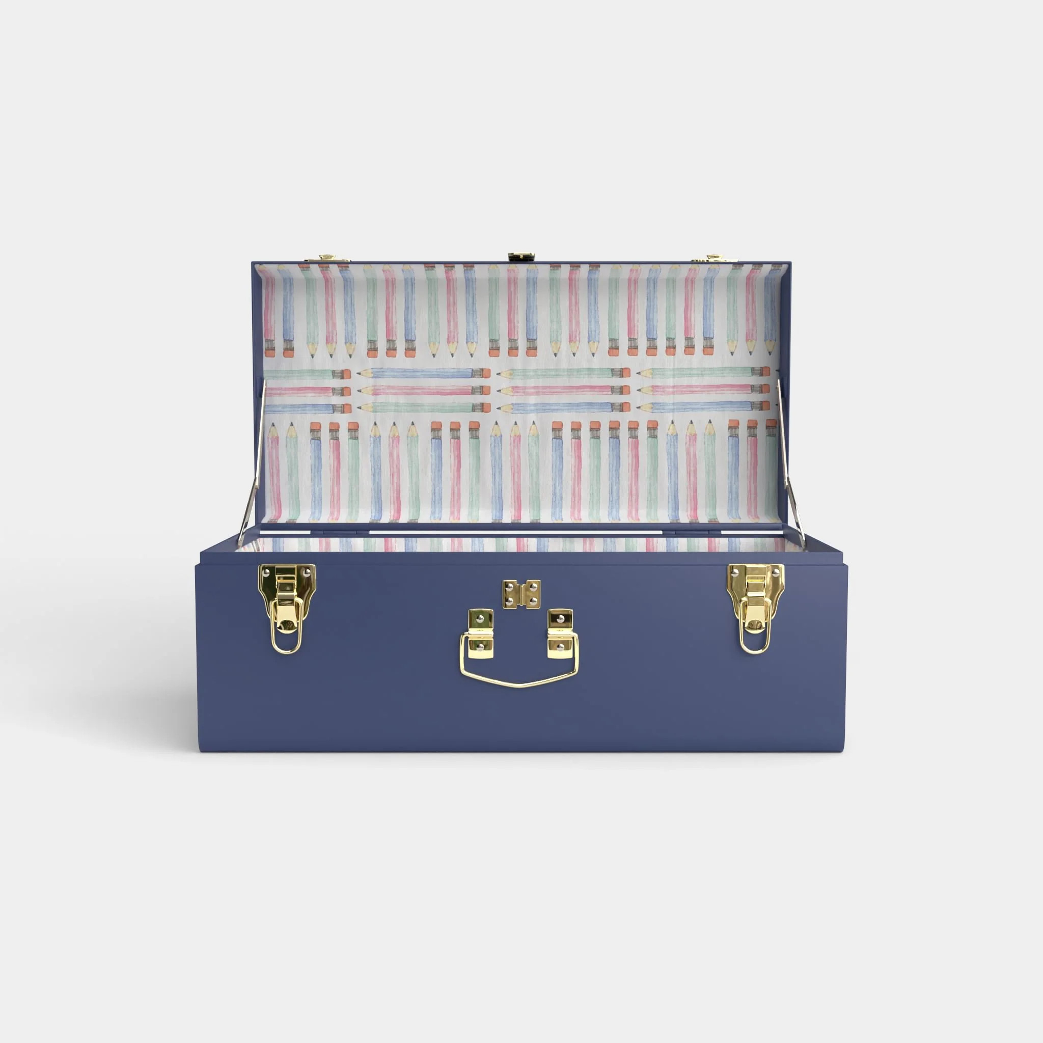 Warehouse Sale Navy Petite Classic Trunk | Petite Keep, LLC