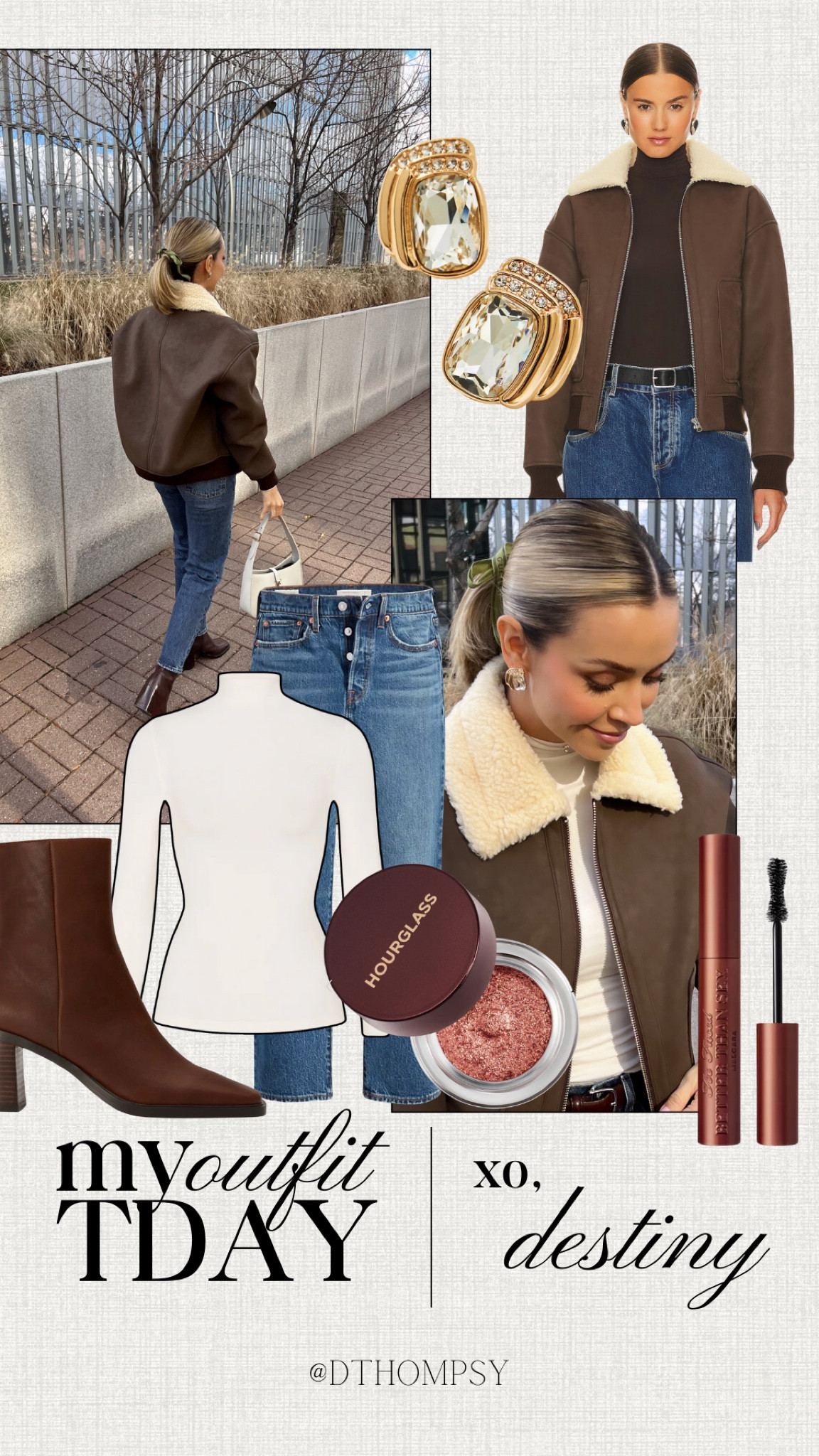 OOTD

Revolve. Skims. Revolve. Boots. Booties. Mascara. Sephora. Beauty. Makeup. Eyes. Eyeshadow. Coat. Jacket. Jeans. earrings. Anthropologie. Tony Bianco. Sale. Winter fashion. Fall fashion. Weekend fashion. Chic. Casual. Comfy. 

#LTKSeasonal #LTKstyletip