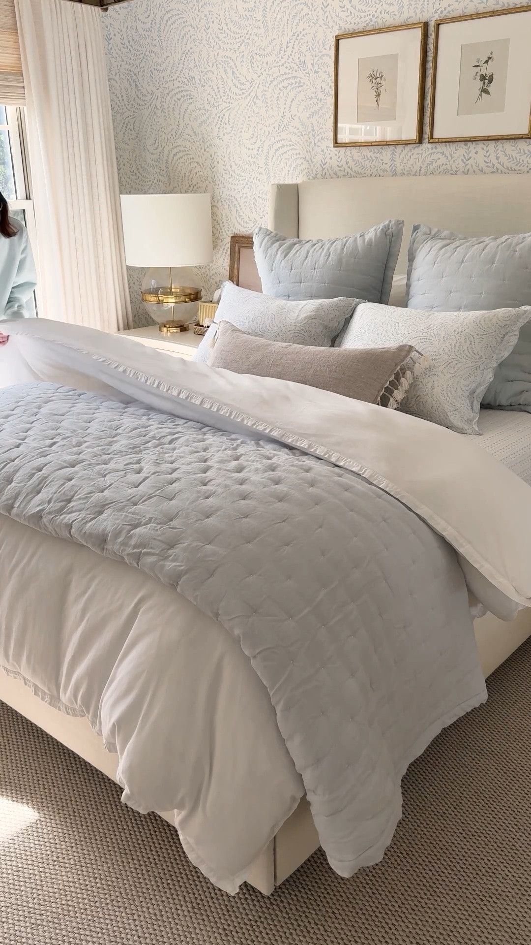 All my guest room bedding is on sale right now! I have everything in the color sky!

#LTKmorningroutine #LTKHome #LTKSaleAlert