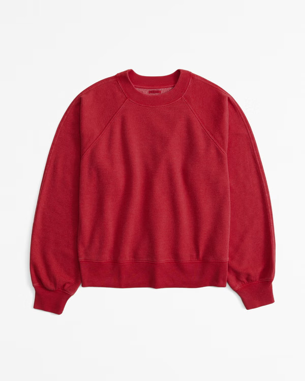 Essential Raglan Classic Sunday Crew | Abercrombie & Fitch (US)