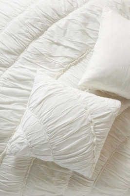 Textured Marilla Euro Sham | Anthropologie (US)