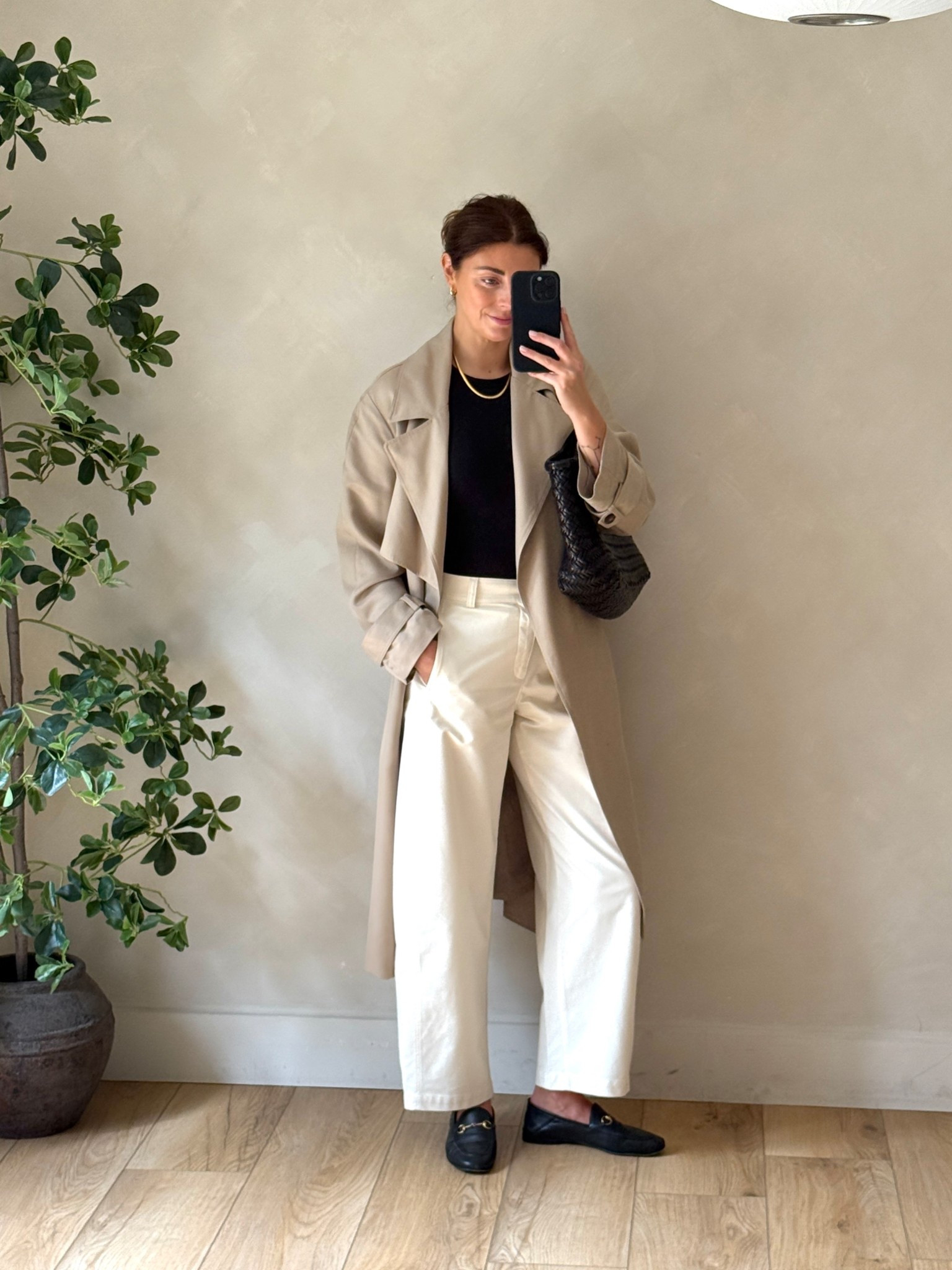 A recent outfit worn on a rainy day this week. This is also a classic look to bank for later as head towards the transitional period between Summer and Autumn.

#LTKuk #LTKeurope #LTKsummer