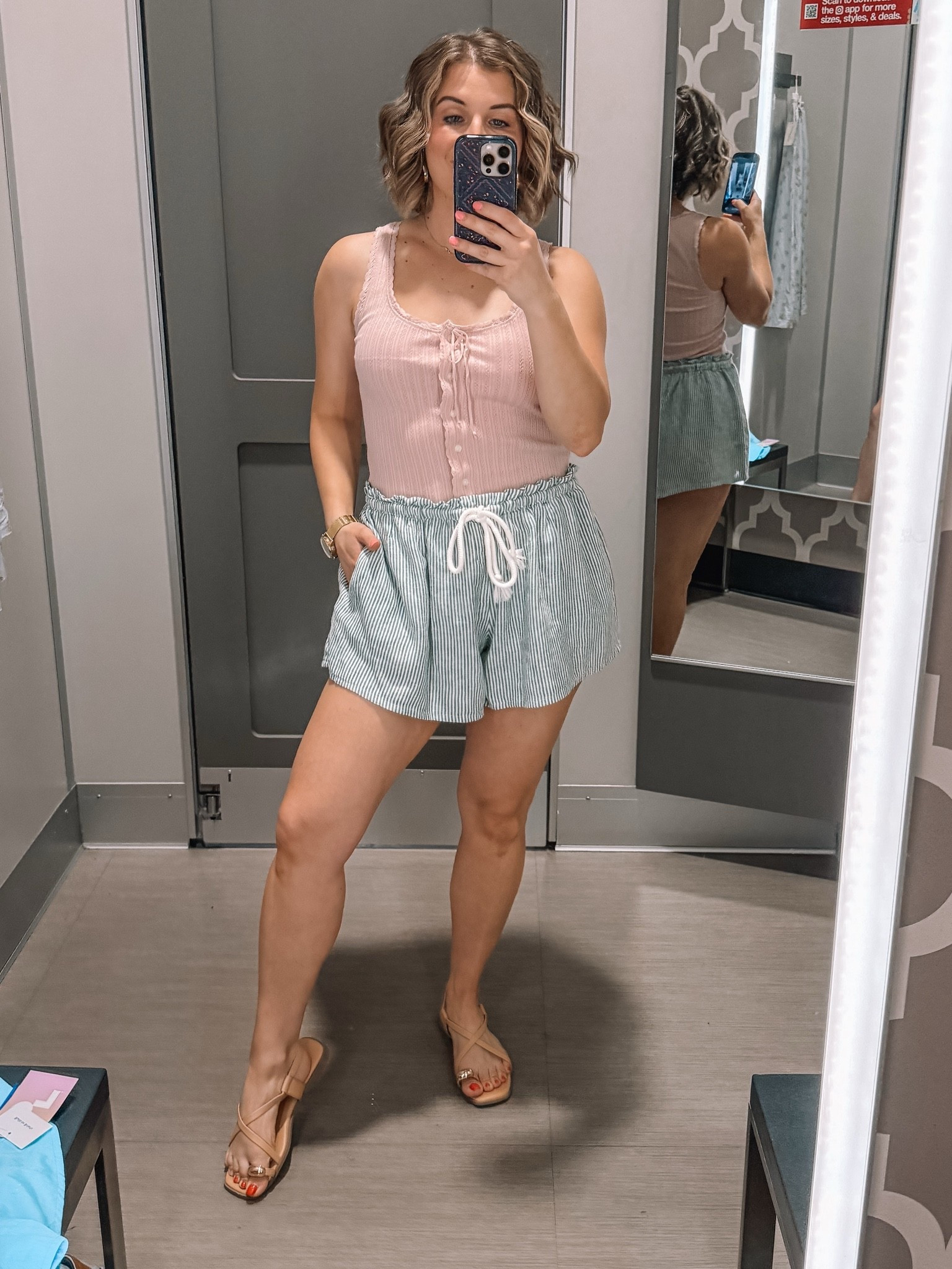 @Target pull on shorts and tank!

#LTKootd #LTKSeasonal