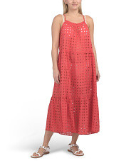 Cotton Eyelet Cover-up Dress | Cover-ups | Marshalls | Marshalls
