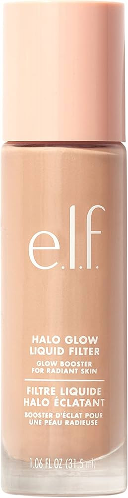 e.l.f. Halo Glow Liquid Filter, Complexion Booster For A Glowing, Soft-Focus Look, Infused With H... | Amazon (US)