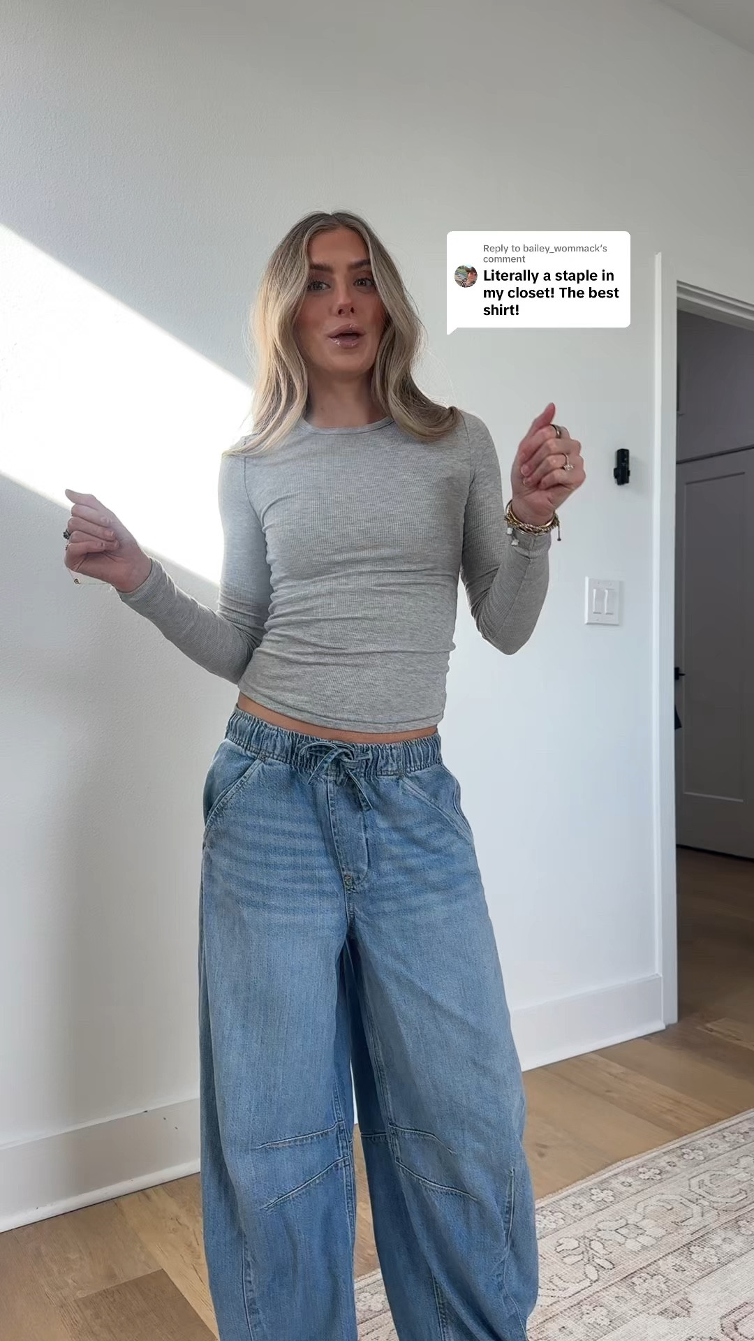 @nuuds    size XS Embrace the nuud you in this luxuriously soft, form-fitting long sleeve. Made from a cooling modal blend, it combines flattering stretch with effortless comfort — perfect for casual days, light movement, or layering. Whether you're running errands or heading to Pilates, this piece fits right into your collection of women’s long sleeve tops while adding an elevated touch to both your everyday outfits and your pilates outfits.

#LTKgrwm #LTKootd #LTKSeasonal