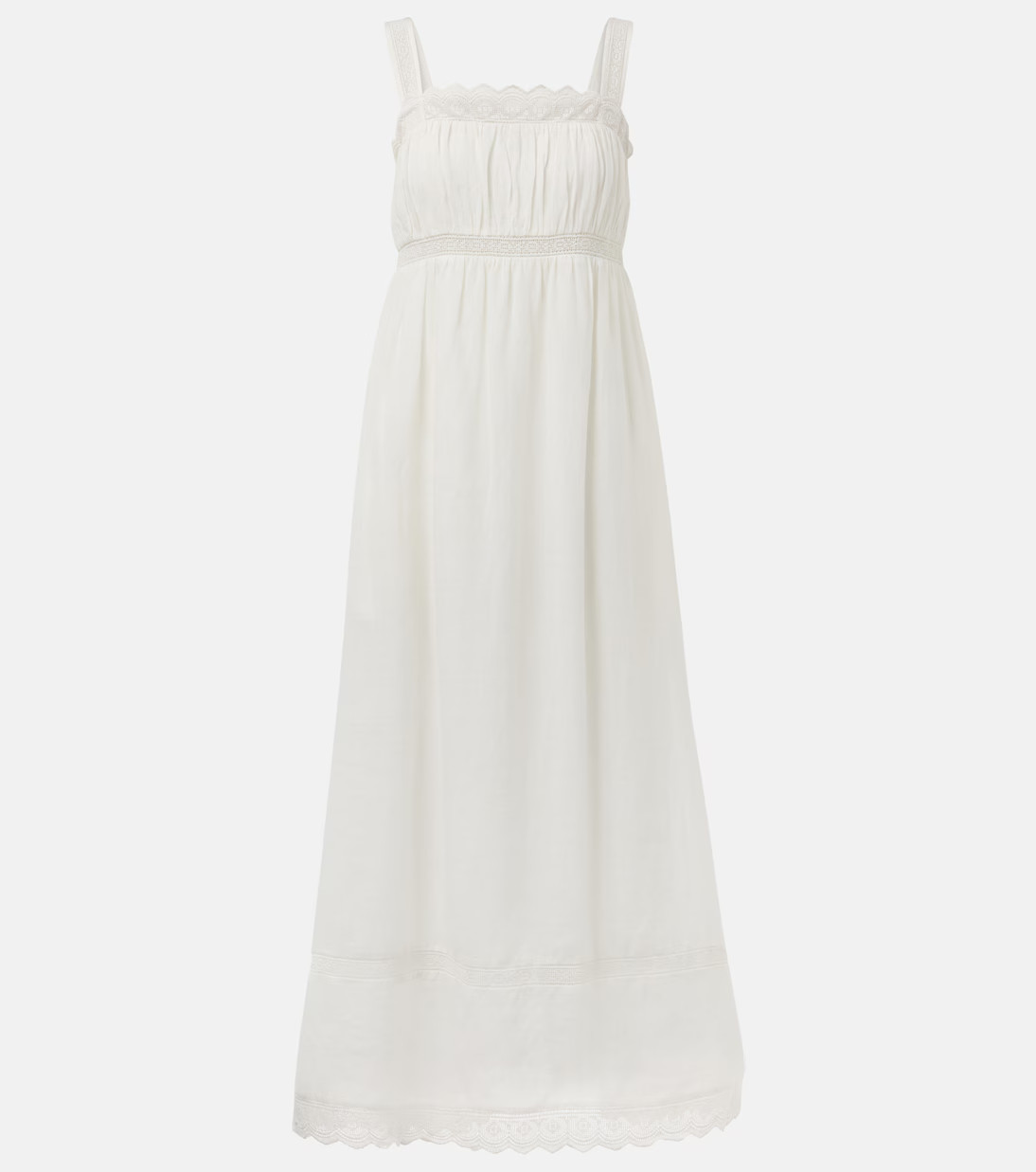 Grace lace-trimmed maxi dress | Mytheresa (US/CA)