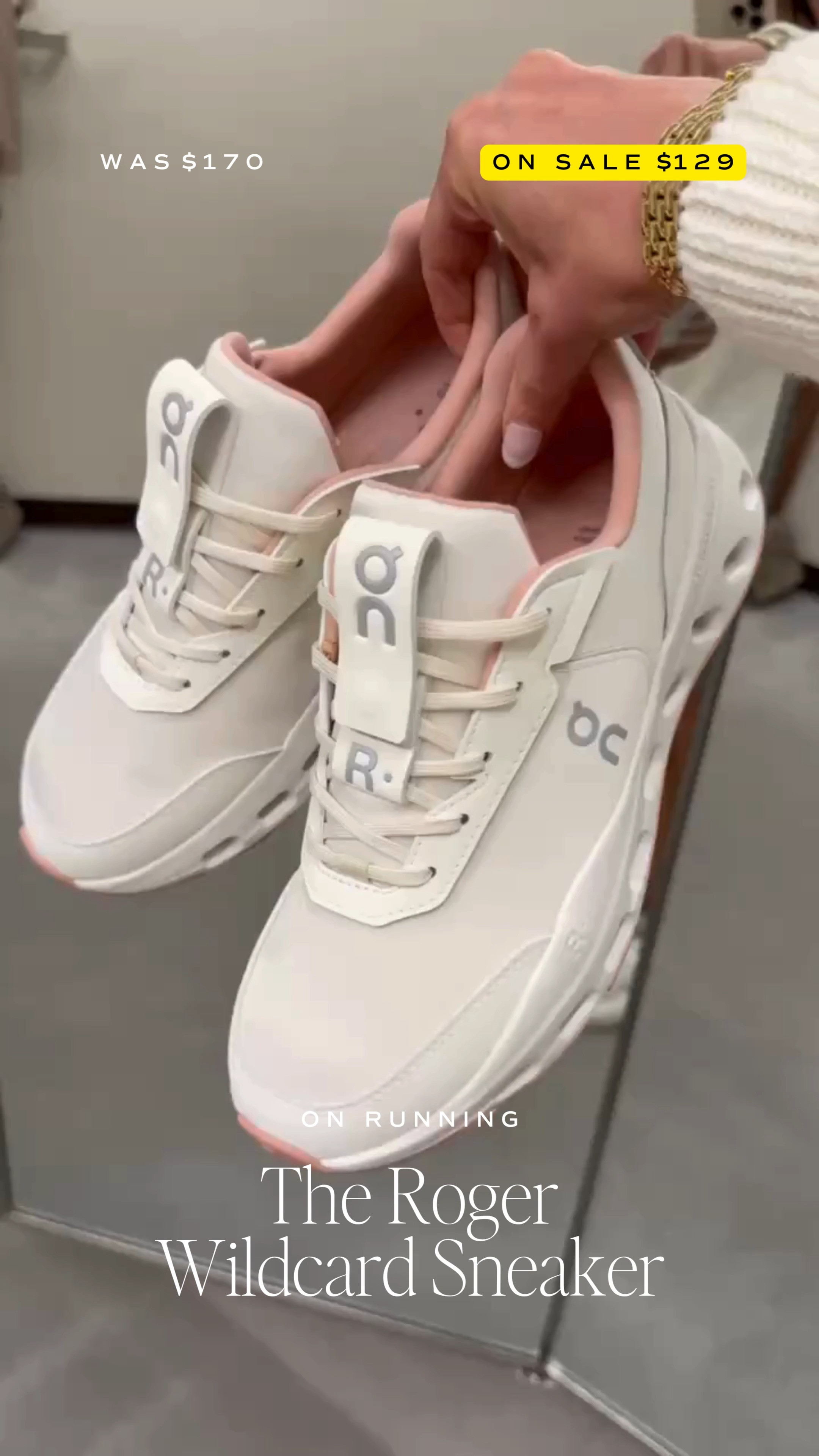 These On Roger sneakers are so cute. I love the pink detail! On sale now.

#LTKSaleAlert
