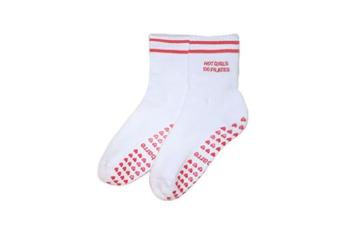 PILA-BARRE Hot Girls Do Pilates PIlates Socks - Barre Socks - Grip Socks | Amazon (US)